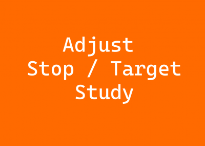 Adjust Stop Target Study